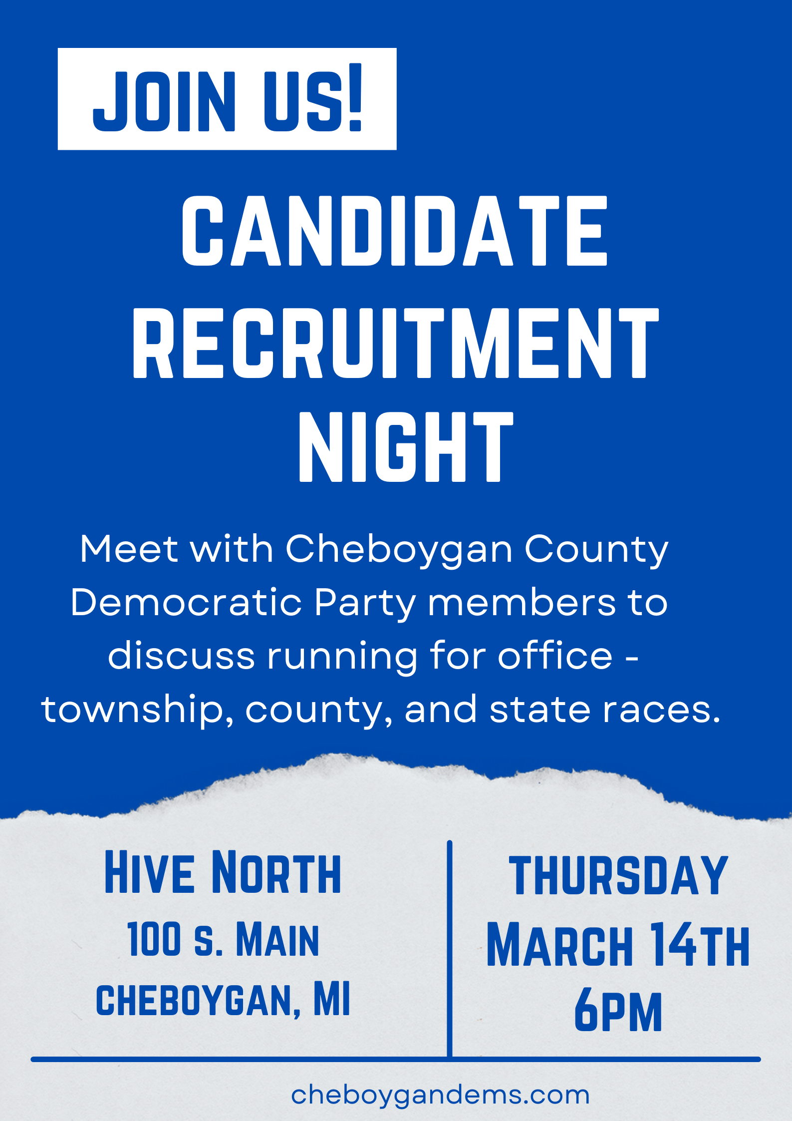 Candidate Recruitment Night